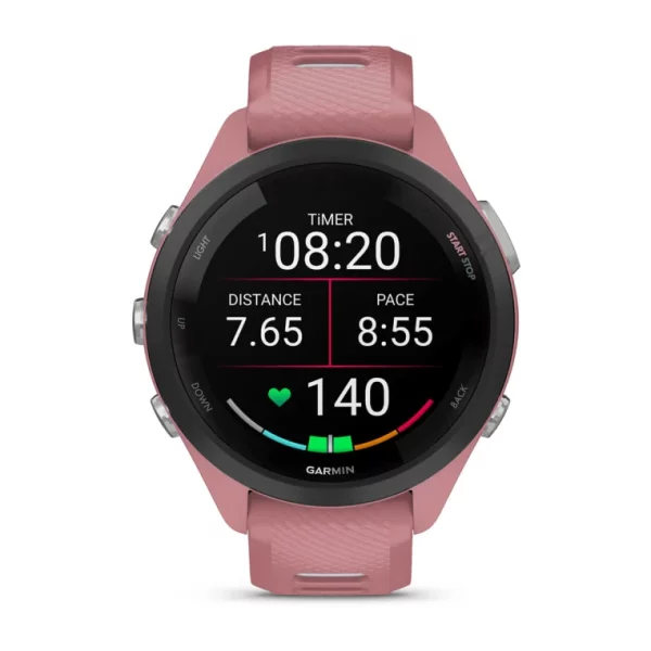 Garmin Forerunner 265S, Light Pink/Whitestone - Image 2