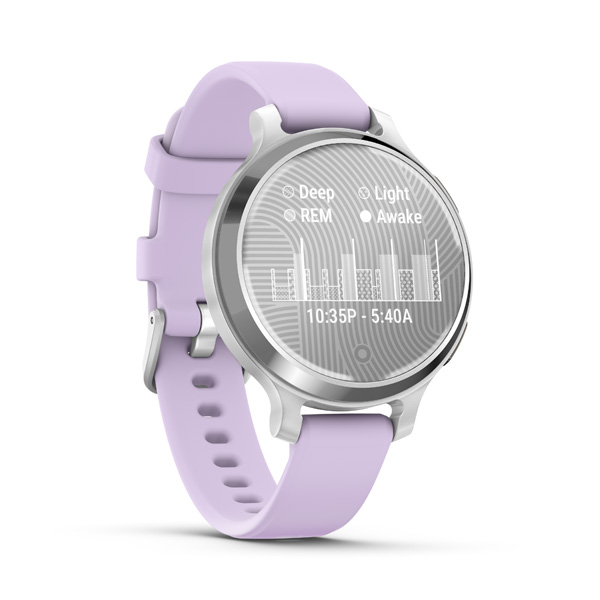 Garmin LILY 2 ACTIVE Silver Jasmine Purple