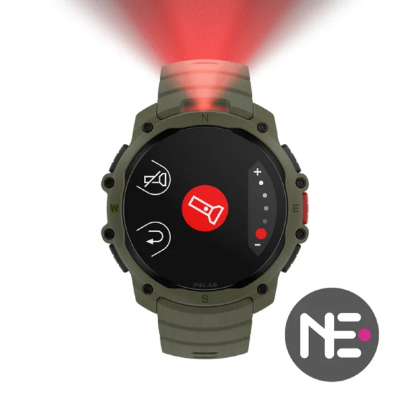 Polar Street X Forest Green . LED svetlo, vojenská odolnosť