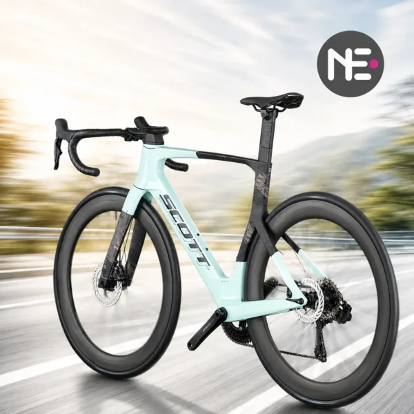 Scott Foil RC 20 Gelato Blue Carbon Black – aero cestný karbónový bicykel