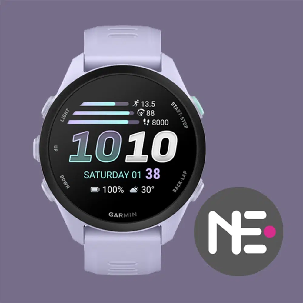 Garmin Forerunner 70 Cool Lavender + nano fólia