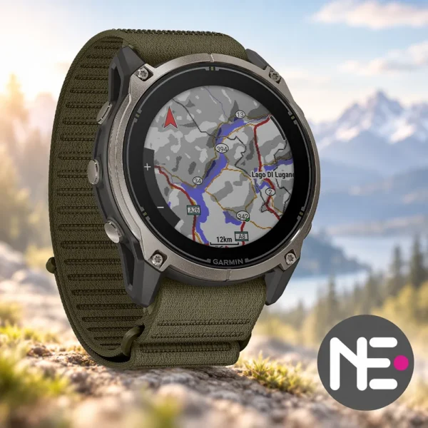 Garmin Enduro 4 s nylonovým remienkom a outdoorovou navigáciou
